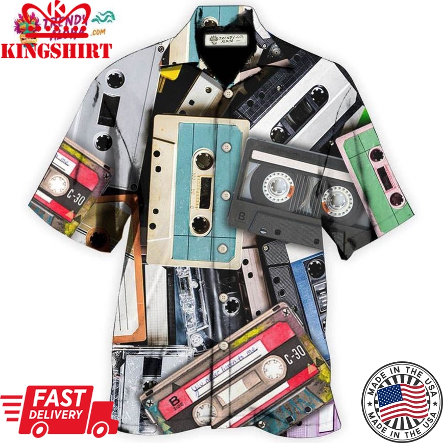 Cassette Music Lover Hawaiian Shirt