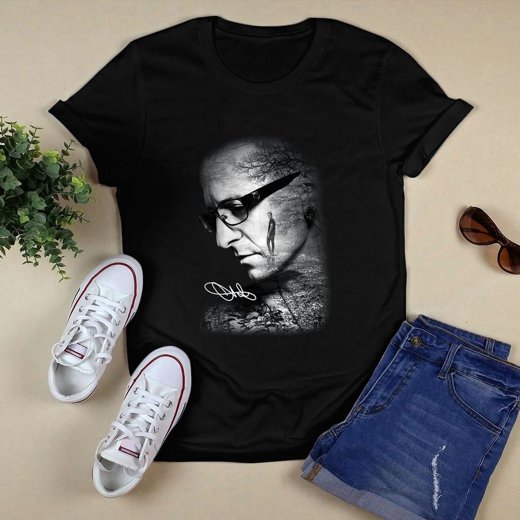 Chester Bennington Signature Linkin Park Rock Legend Memorial T Shirt