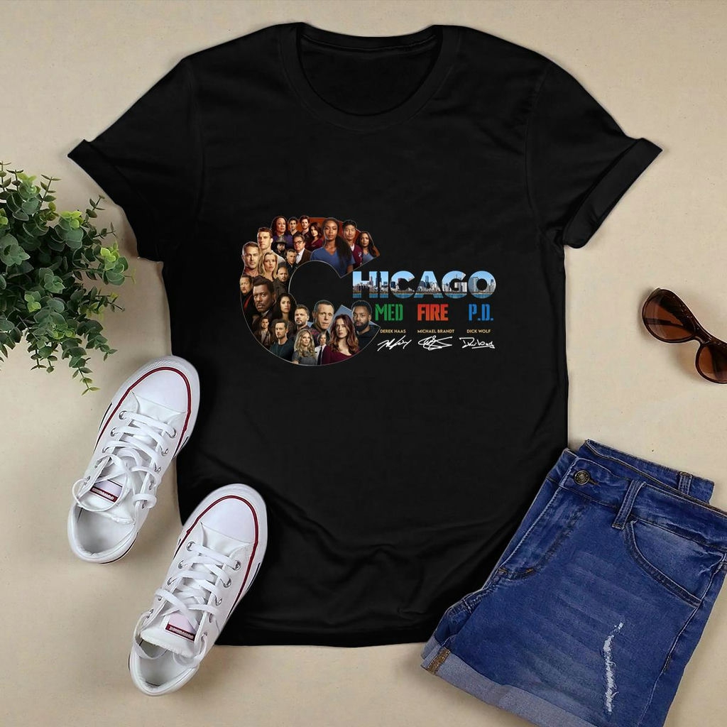 Chicago Med Fire Pd Signatures Shirt