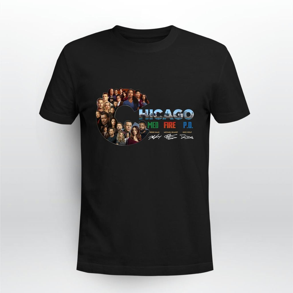 Chicago Med Fire Pd Signatures Shirt