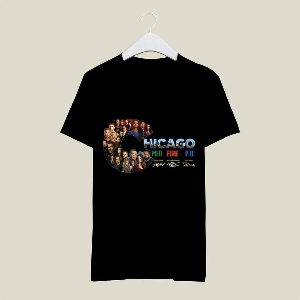 Chicago Med Fire Pd Signatures Shirt