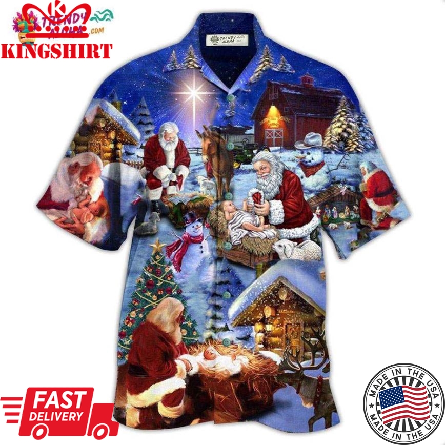 Christmas Jesus Is The Best Gift Ever Hawaiian Shirt