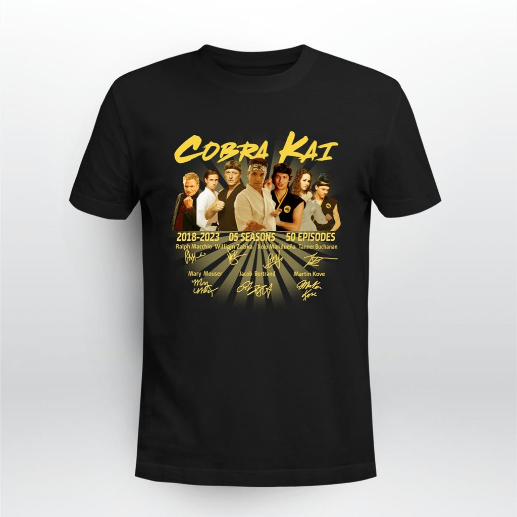 Cobra Kai 2018 2023 Signatures Shirt