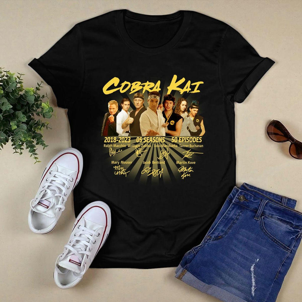 Cobra Kai 2018 2023 Signatures Shirt