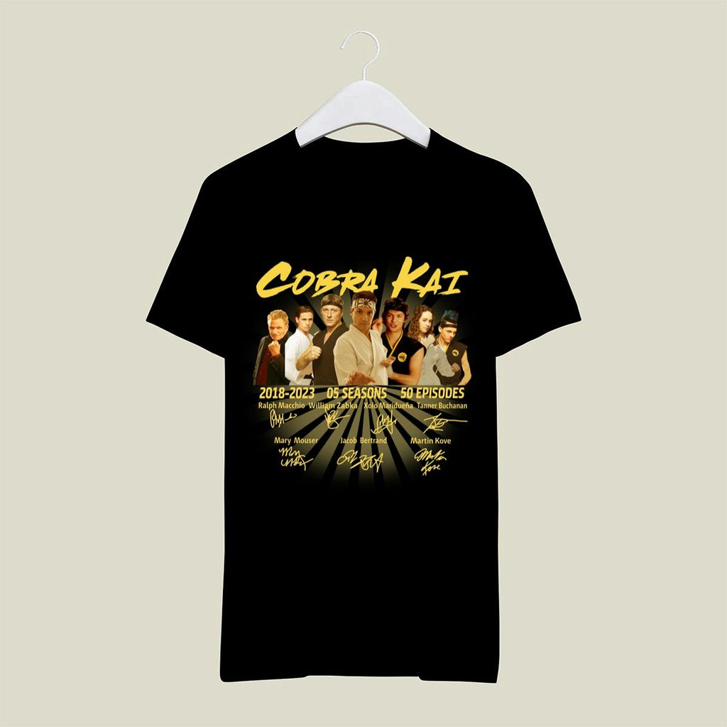 Cobra Kai 2018 2023 Signatures Shirt