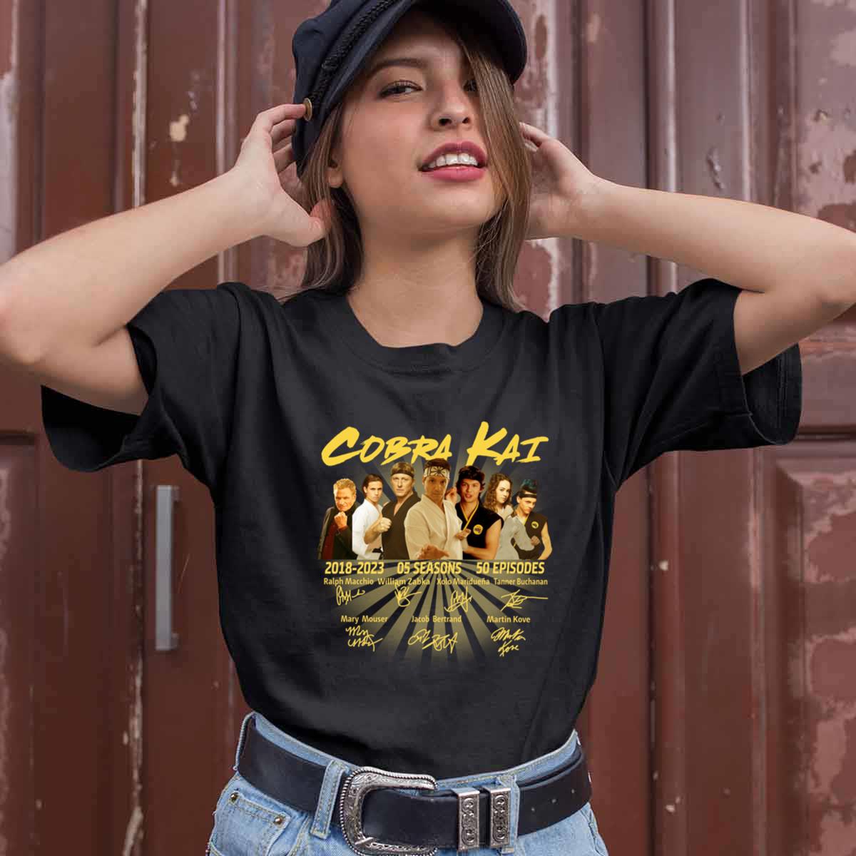 Cobra Kai 2018 2023 Signatures Shirt