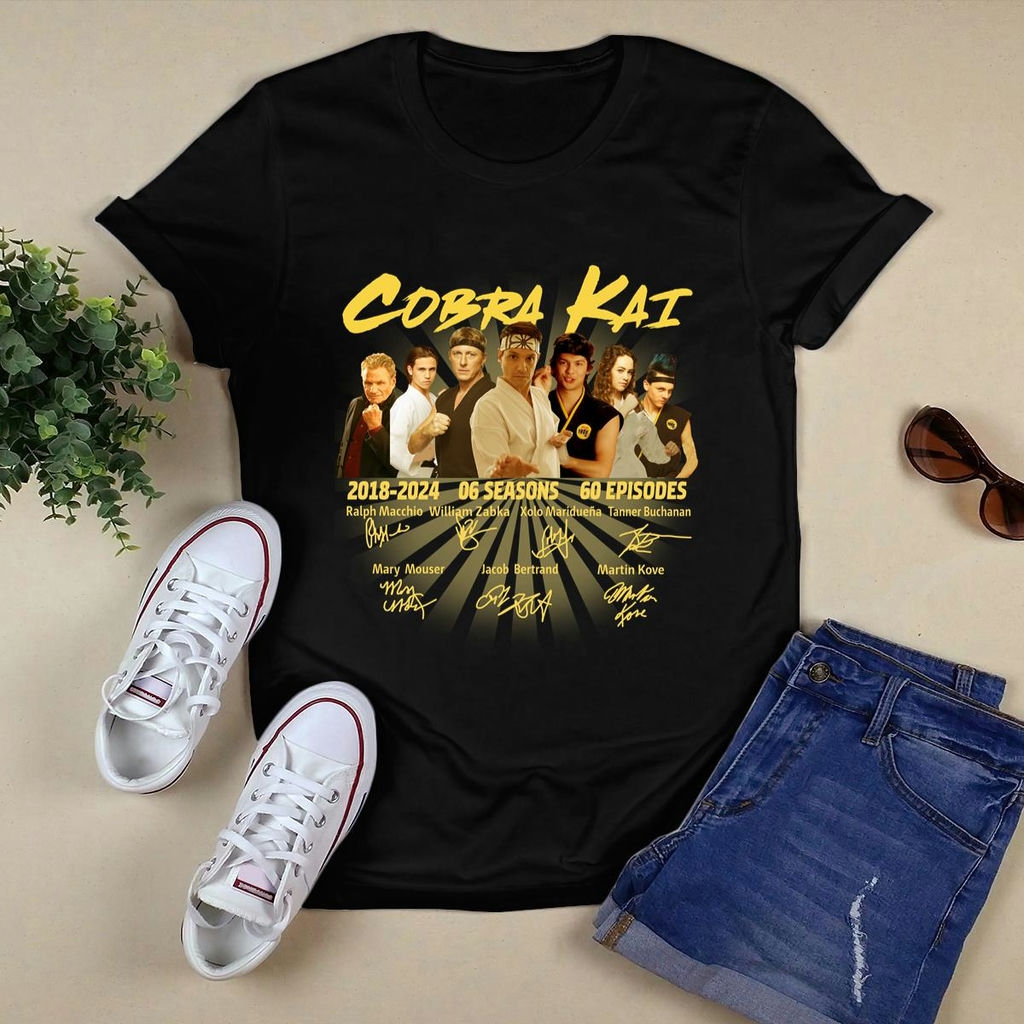 Cobra Kai 2018 2024 Signatures Shirt