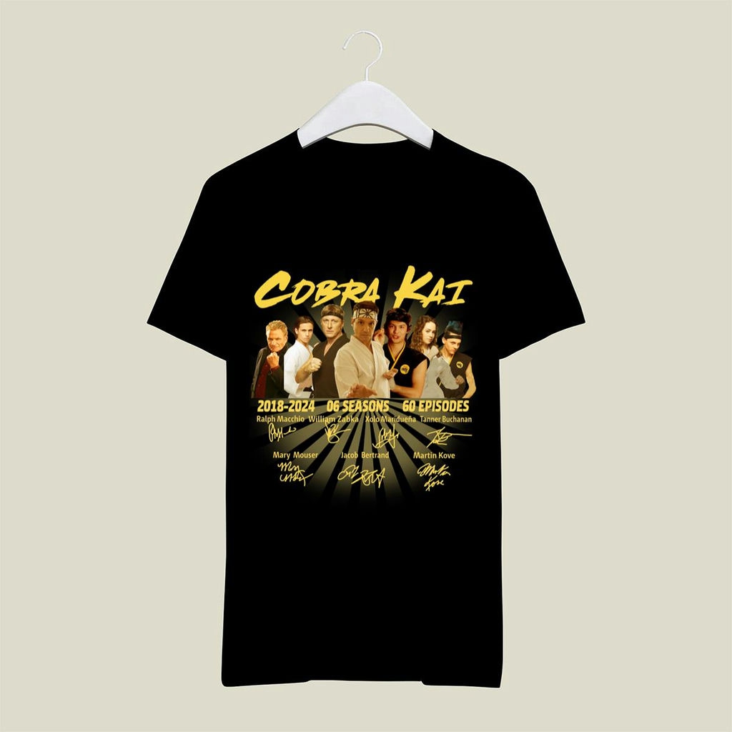 Cobra Kai 2018 2024 Signatures Shirt