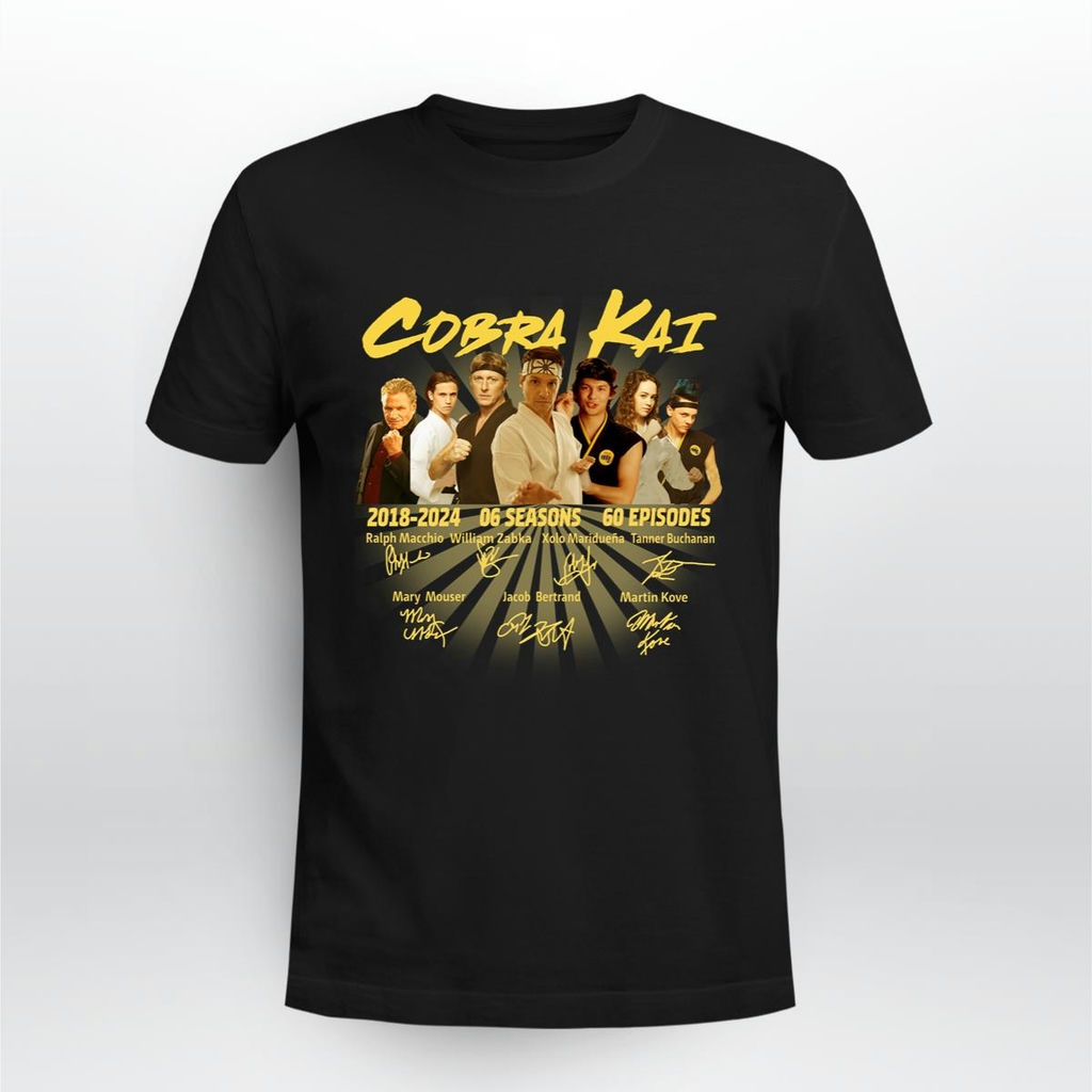 Cobra Kai 2018 2024 Signatures Shirt