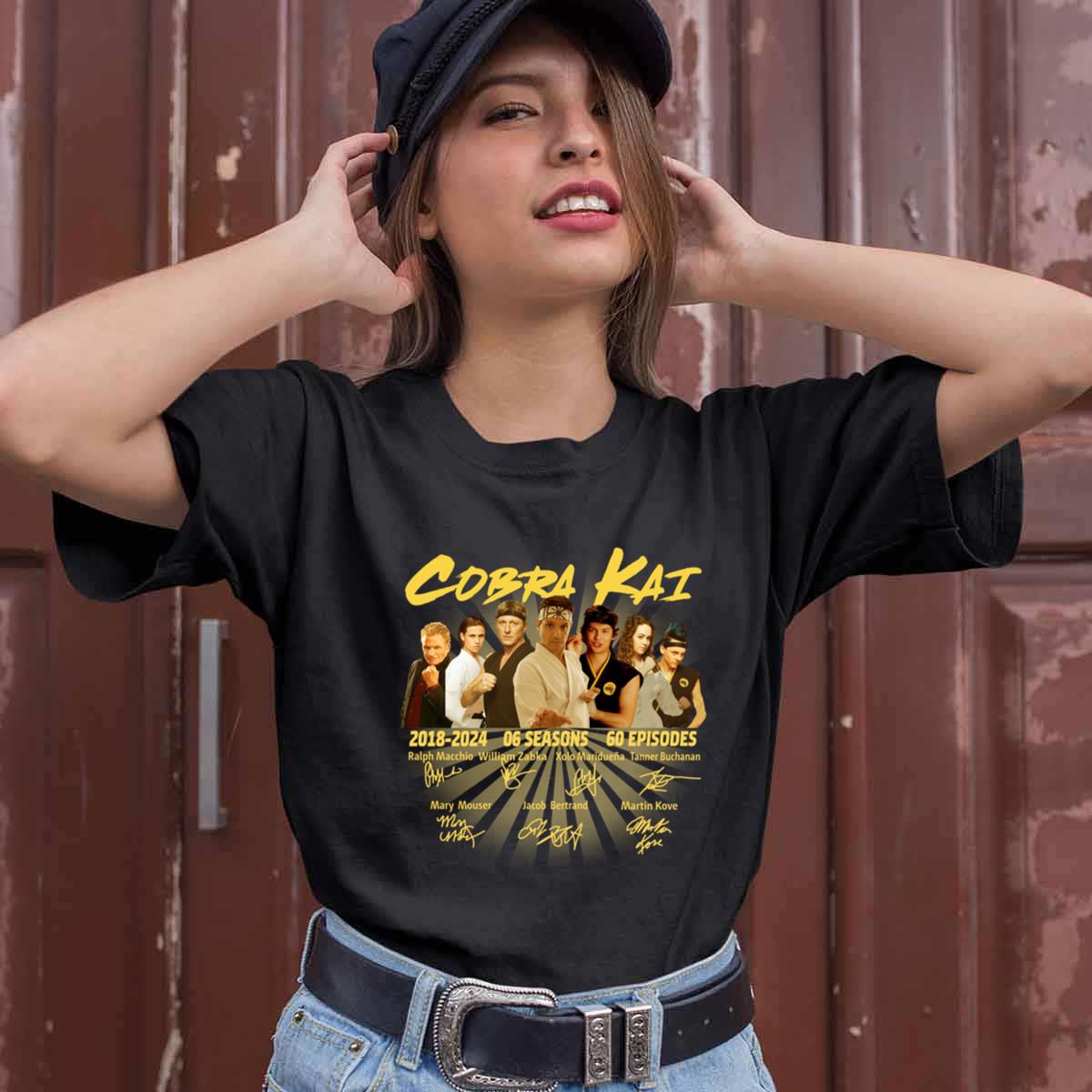 Cobra Kai 2018 2024 Signatures Shirt