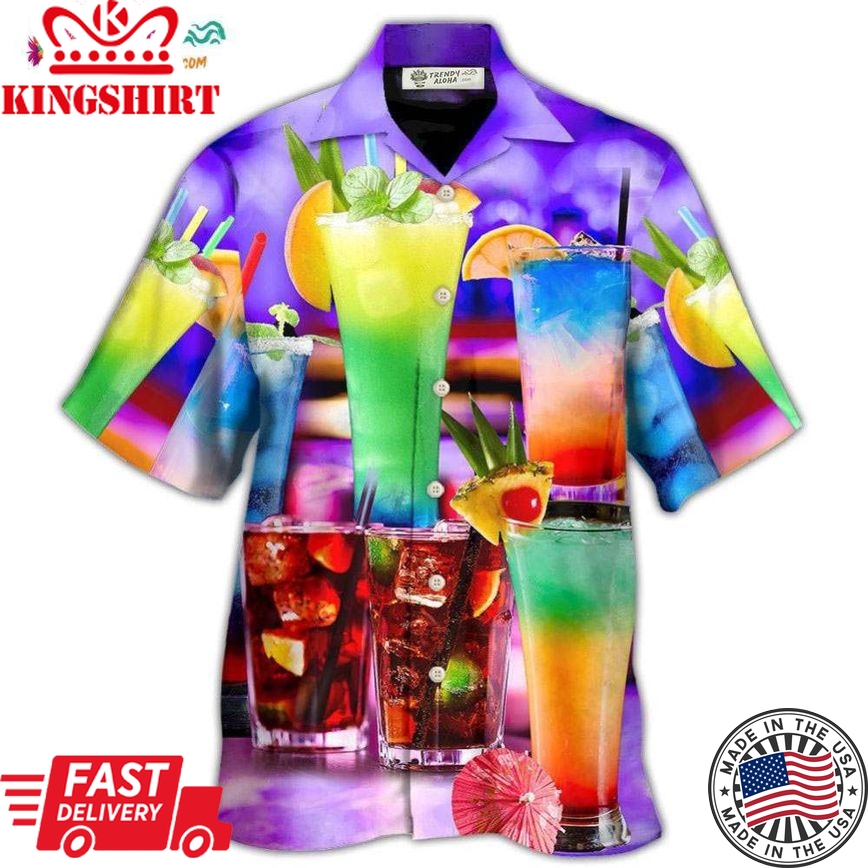 Cocktail For You Bartender Drinking Bar Hawaiian Shirt