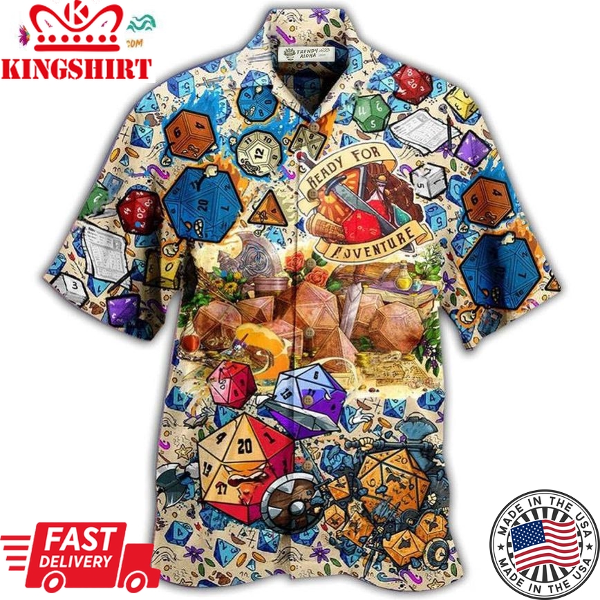 D20 Twinkle Twinkle Ready For Adventure Hawaiian Shirt