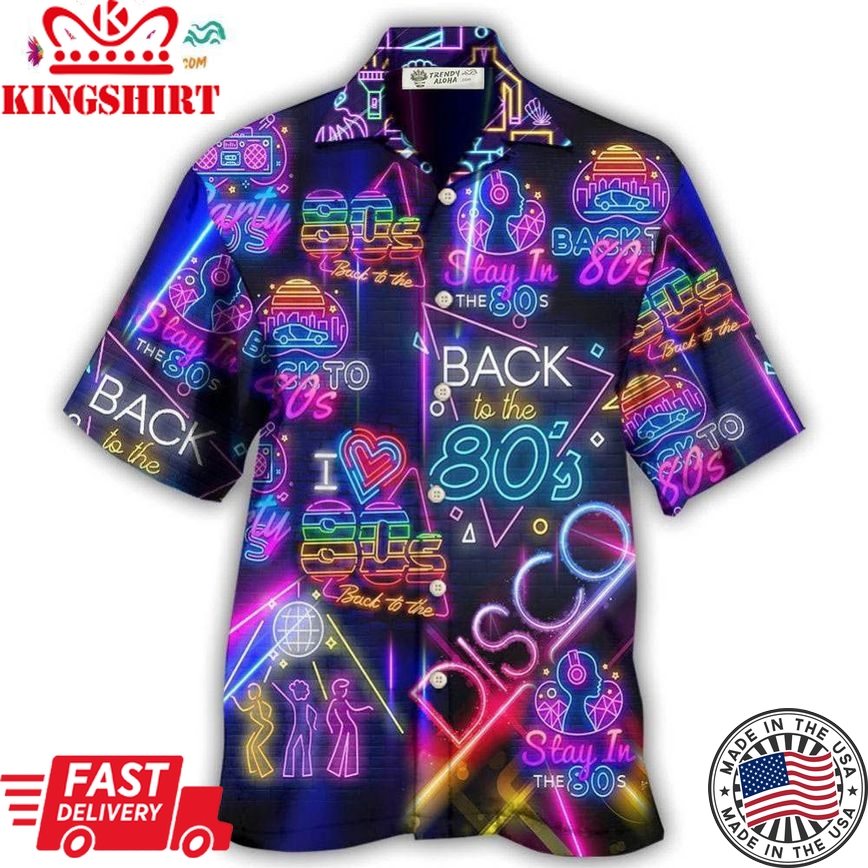 Disco To The Disco Music Love Hawaiian Shirt