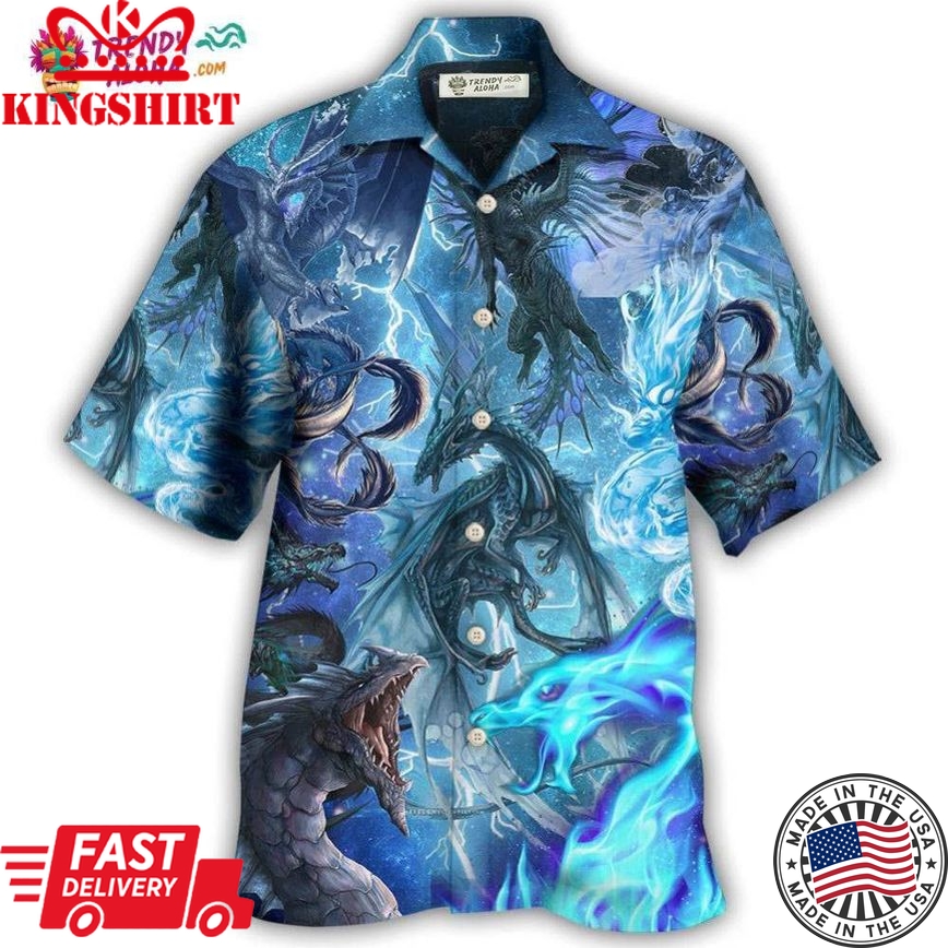 Dragon Ice Magical Life Hawaiian Shirt