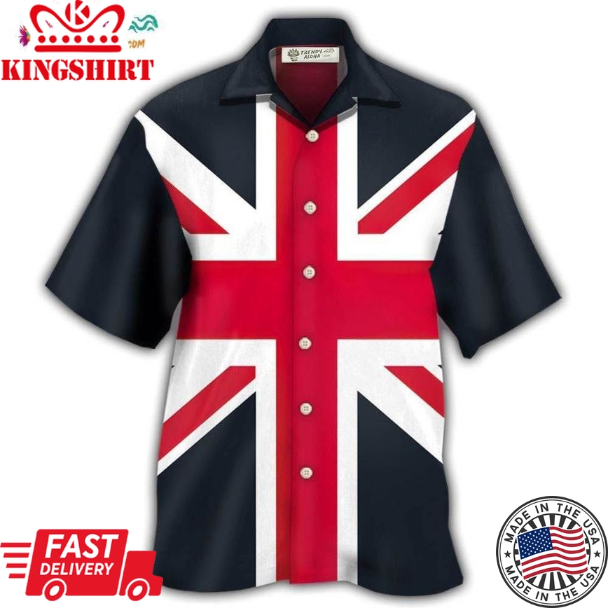 England Flag Of England Basic Style Hawaiian Shirt