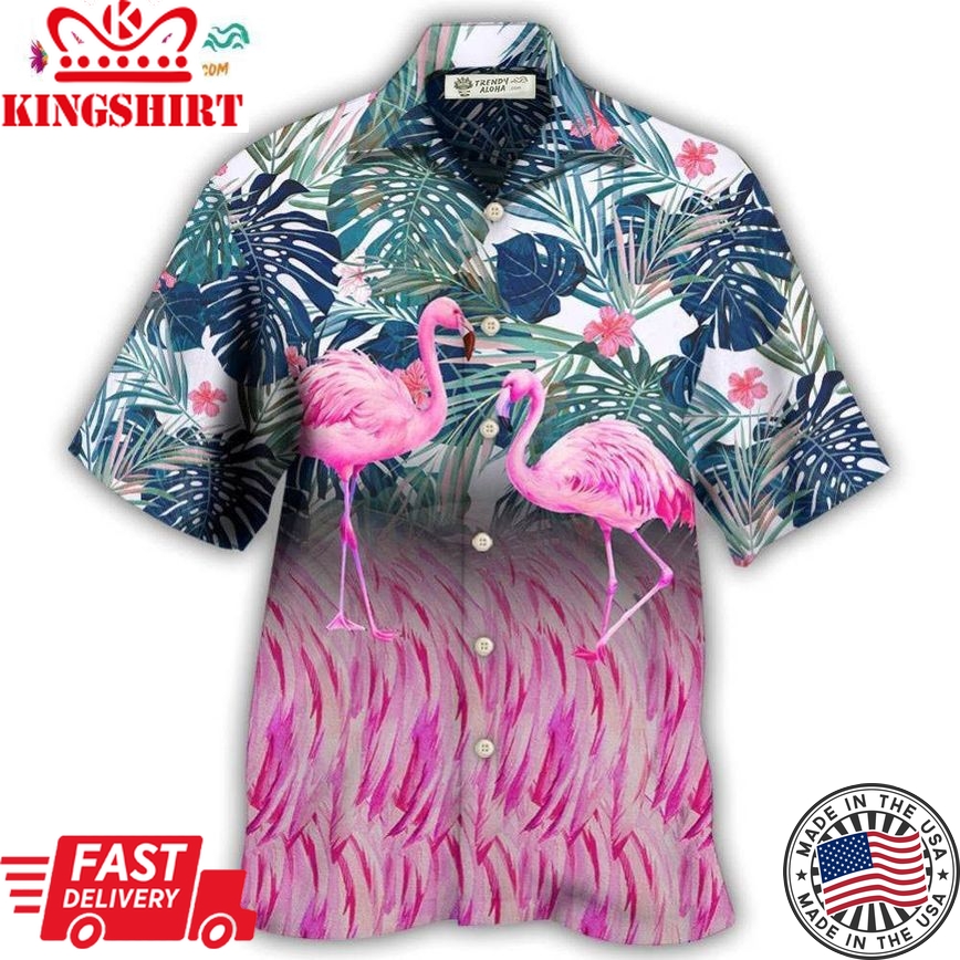 Flamingo Pink Flamingo Lover Hawaiian Shirt