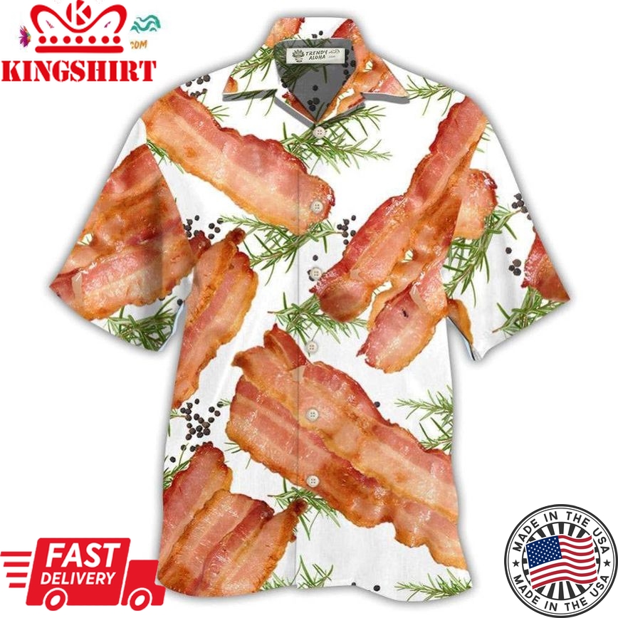 Food Bacon Funny Style Hawaiian Shirt