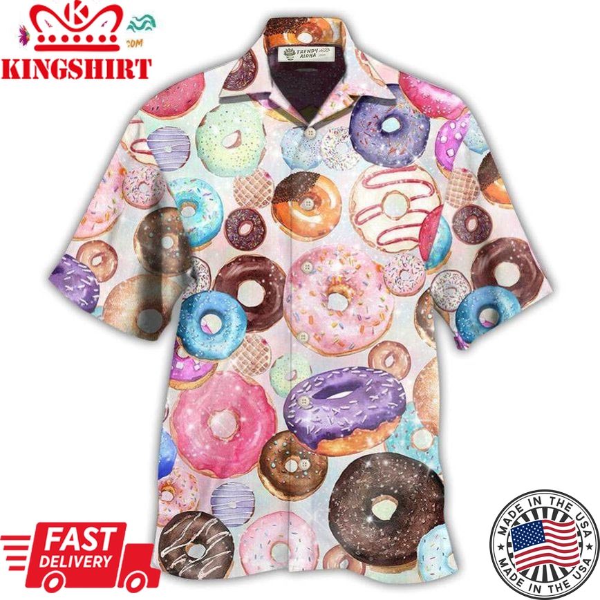 Food Donut Lovely Style Hawaiian Shirt