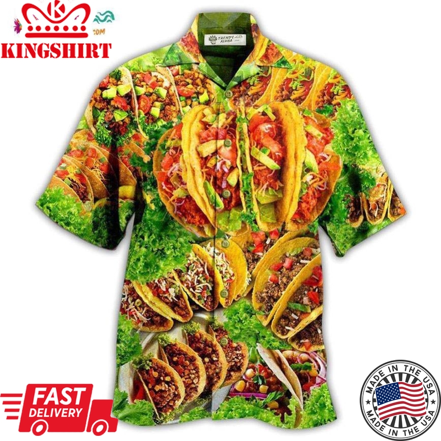 Food More Tacos Porfavor Cool Hawaiian Shirt