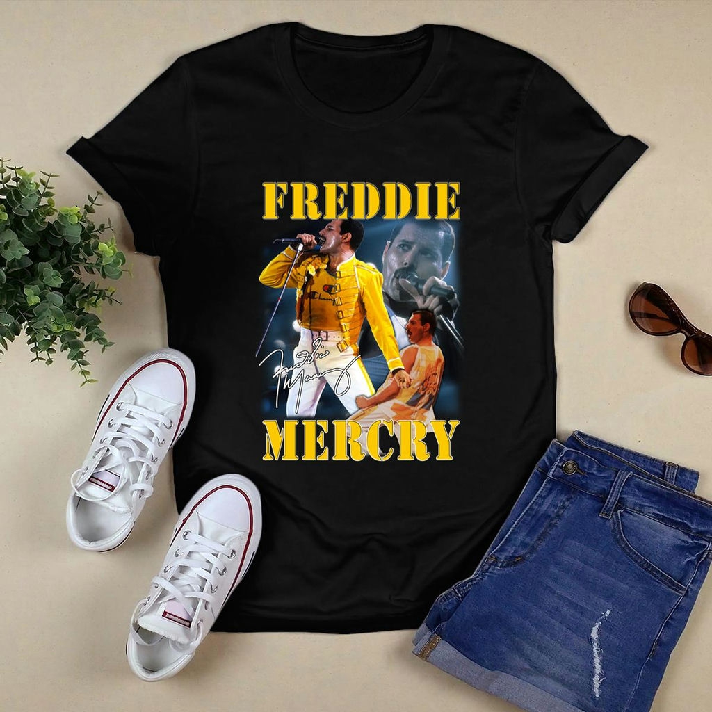 Freddie Mercury Signature T Shirt