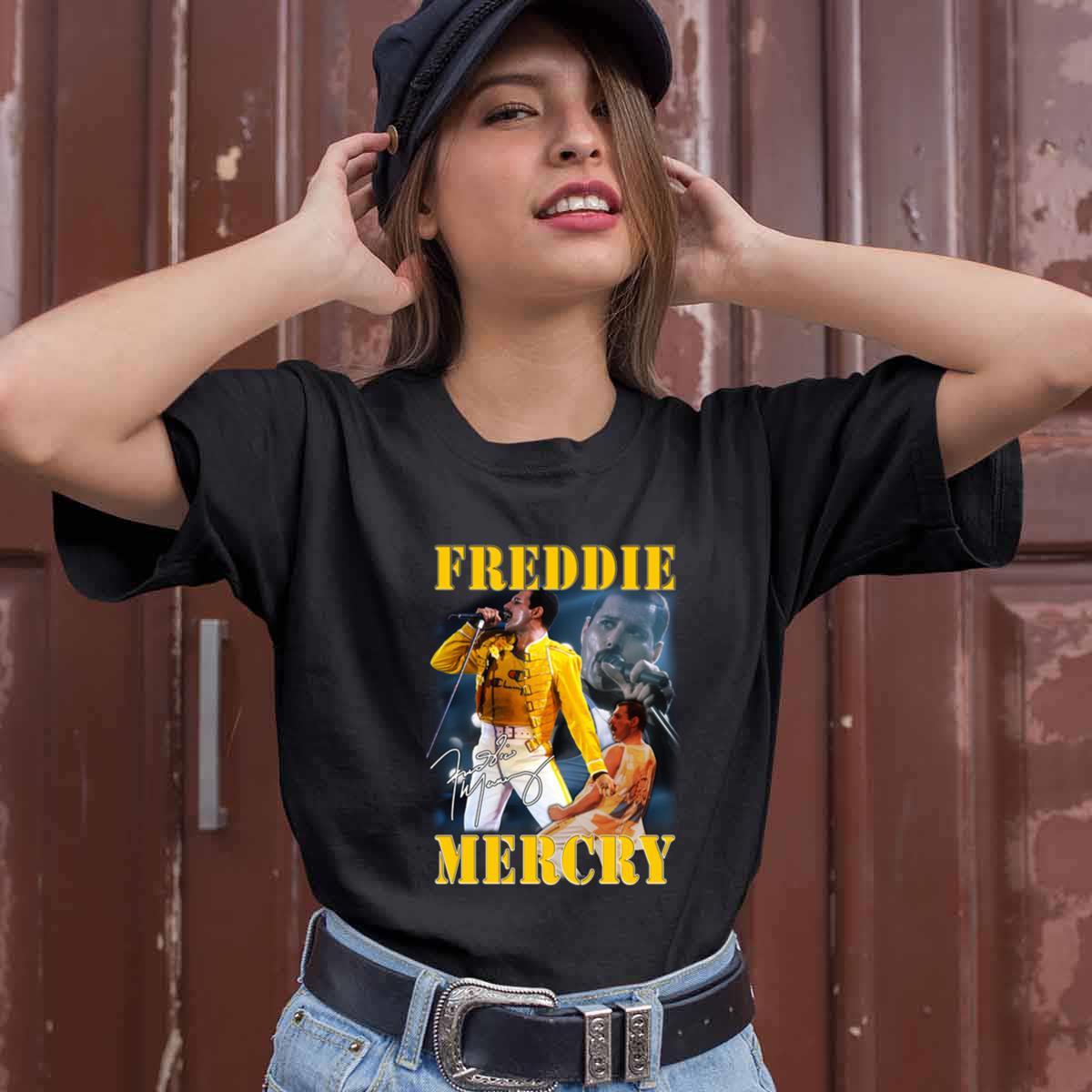 Freddie Mercury Signature T Shirt