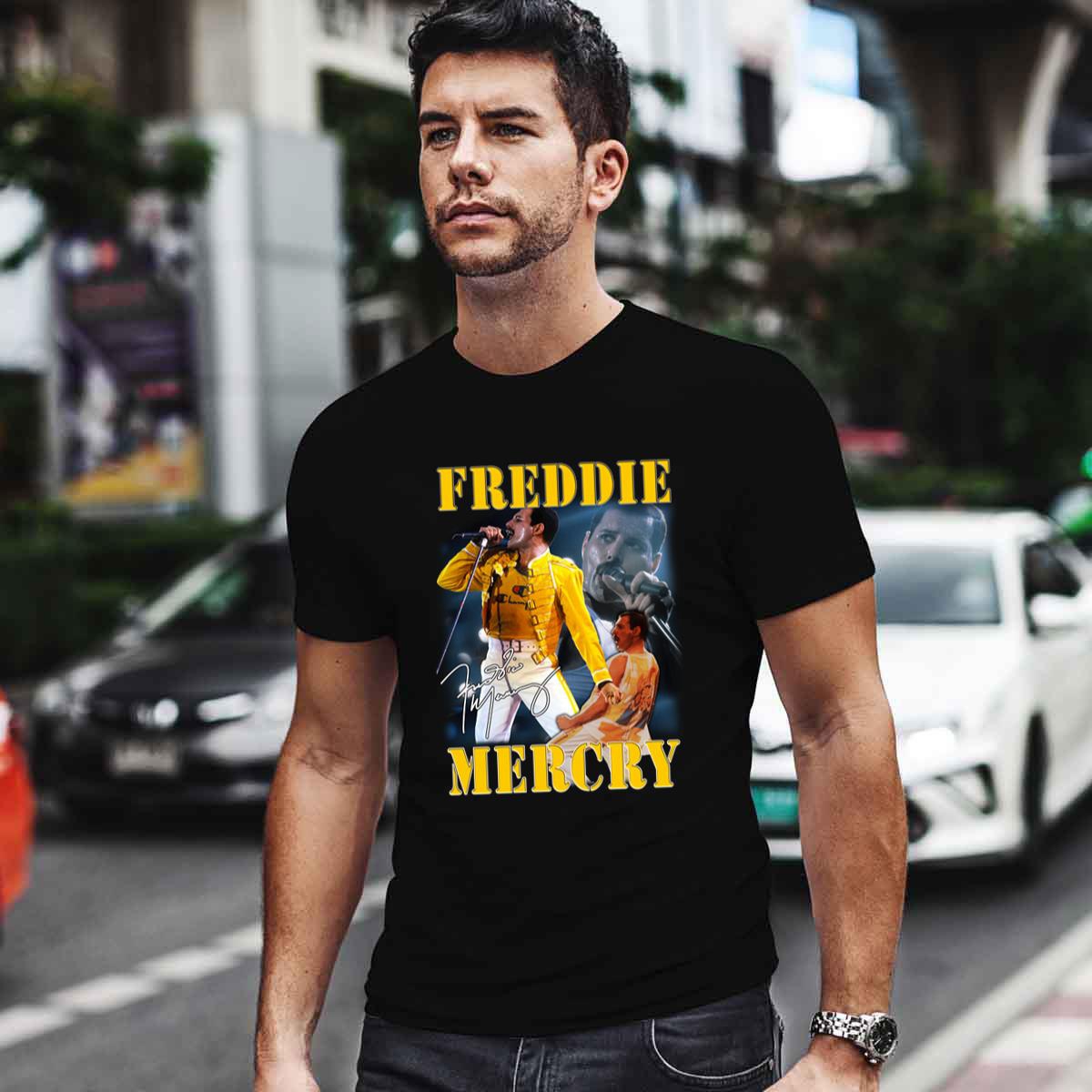 Freddie Mercury Signature T Shirt