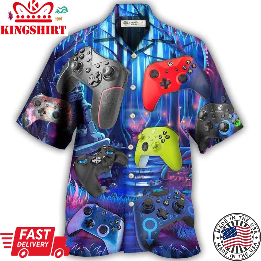 Game Video Games Style Play It Everyday Hawaiian Shirt