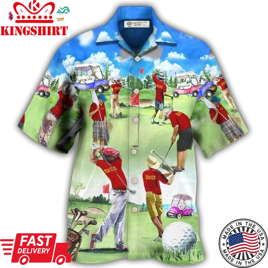 Golf People Are Playing Golf Hawaiian Shirt