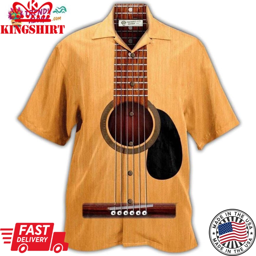 Guitar Amazing Music Basic Guitar Hawaiian Shirt