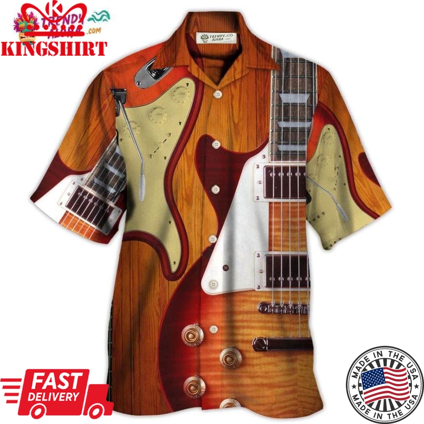 Guitar Is My Soul Vintage Hawaiian Shirt