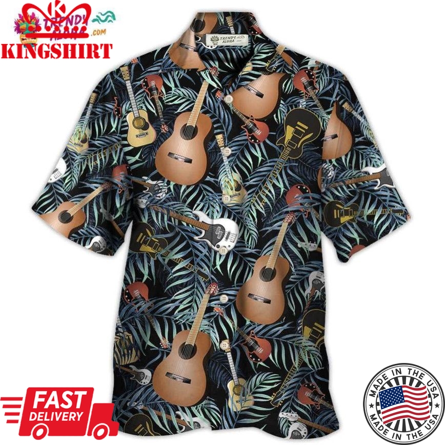 Guitar Love Life Style Cool Hawaiian Shirt