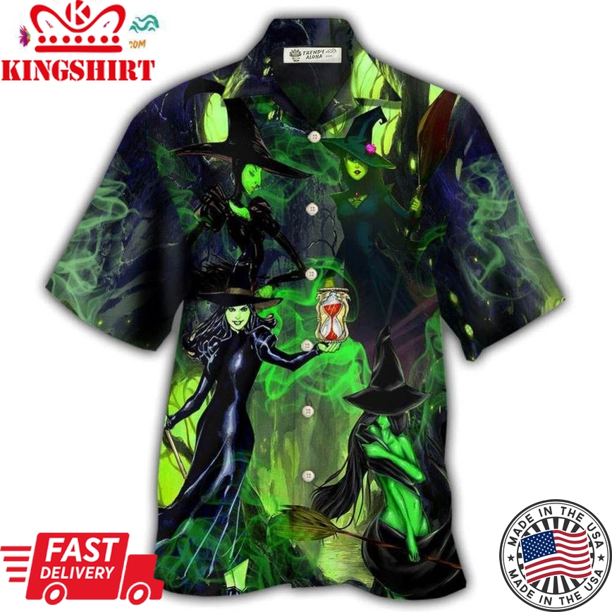 Halloween - In A World Full Of Princesses Be A Witch Hawaiian Shirt