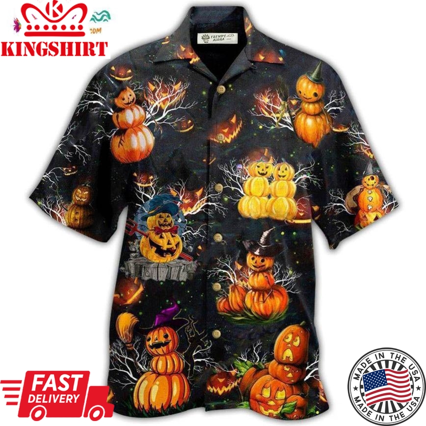 Halloween Lets Get Lit Cool Hawaiian Shirt