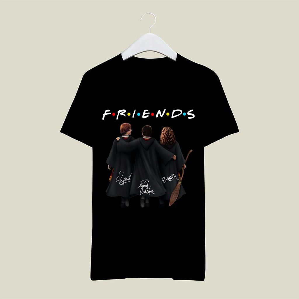 Harry Potter Friends Tv Show Signatures Shirt