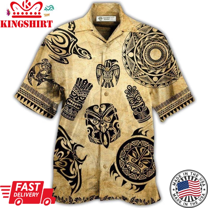 Hawaii Hawaiian Culture Vintage Style Hawaiian Shirt