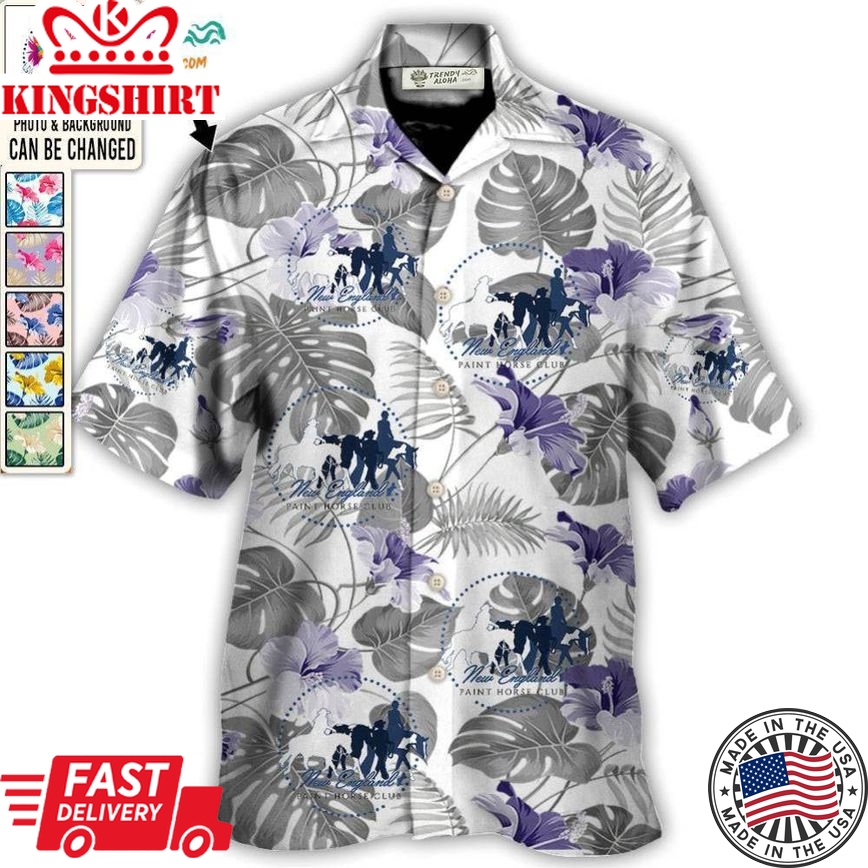 Horse Club You Want Tropical Style Custom Photo - Hawaiian Shirt - Personalized Photo Gifts Hawaiian Shirt