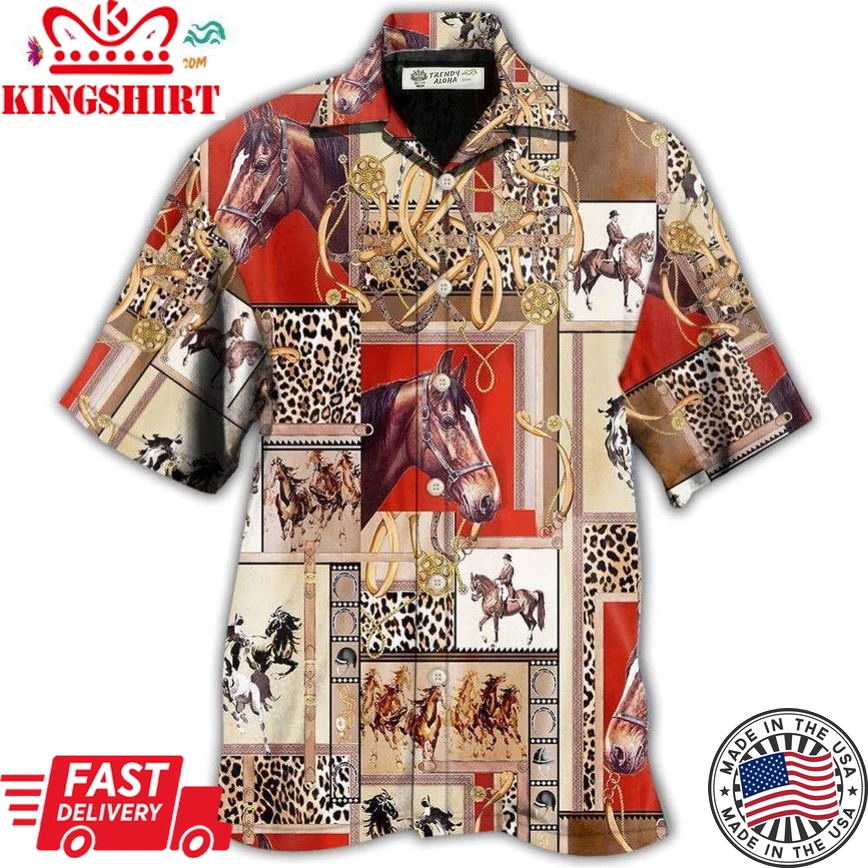 Horse Show So Cool Hawaiian Shirt