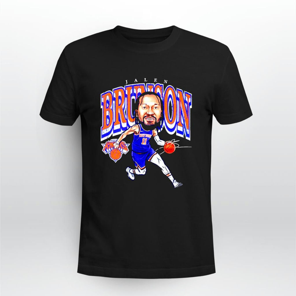 Jalen Brunson Cartoon Signature Shirt