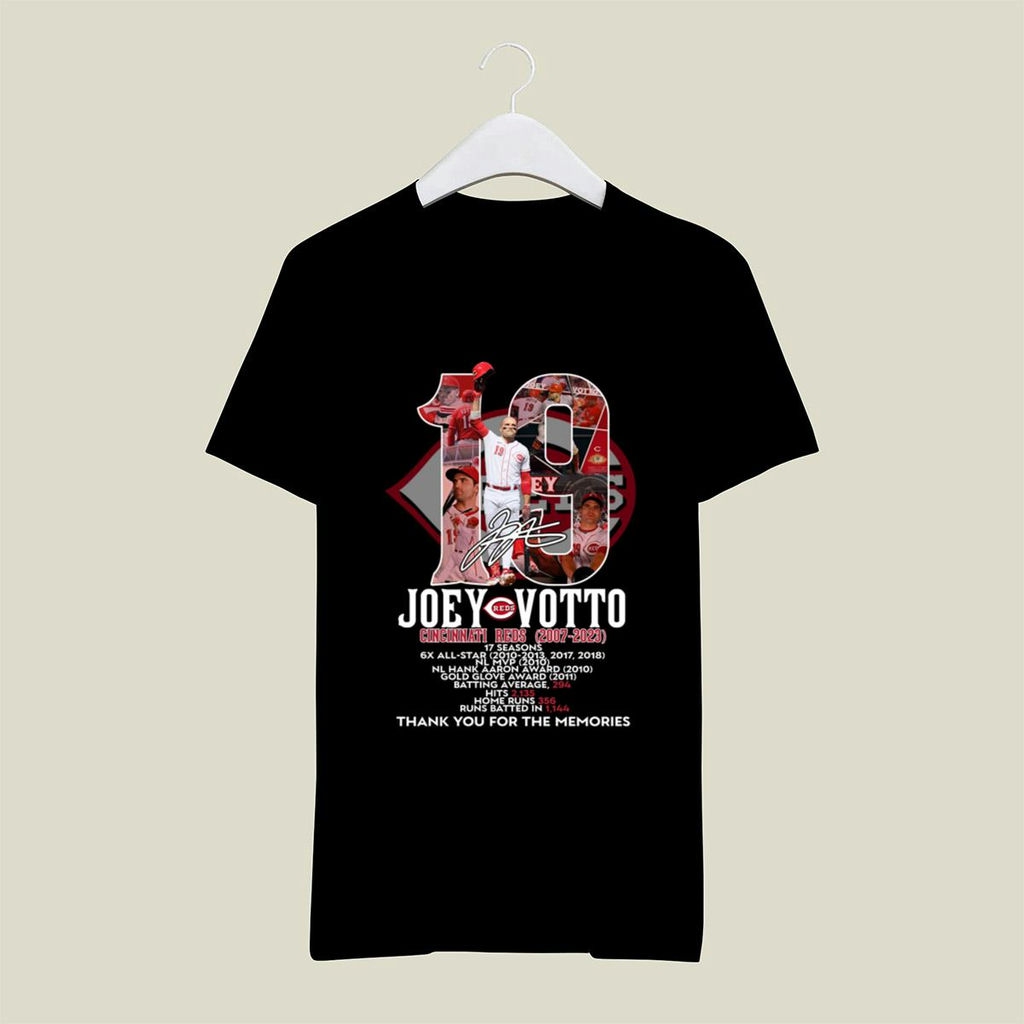 Joey Votto 2007 2023 Thank You For The Memories Signature Shirt