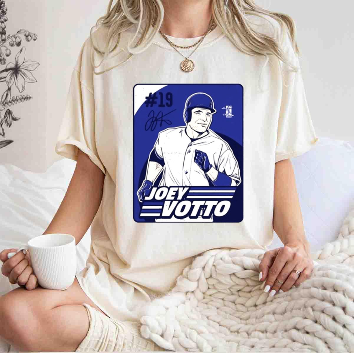 Joey Votto Toronto Baseball Card Signature Vintage Shirt