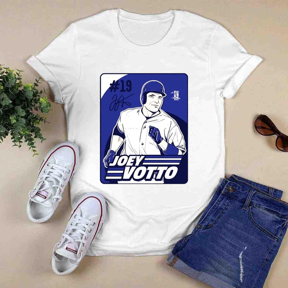 Joey Votto Toronto Baseball Card Signature Vintage Shirt