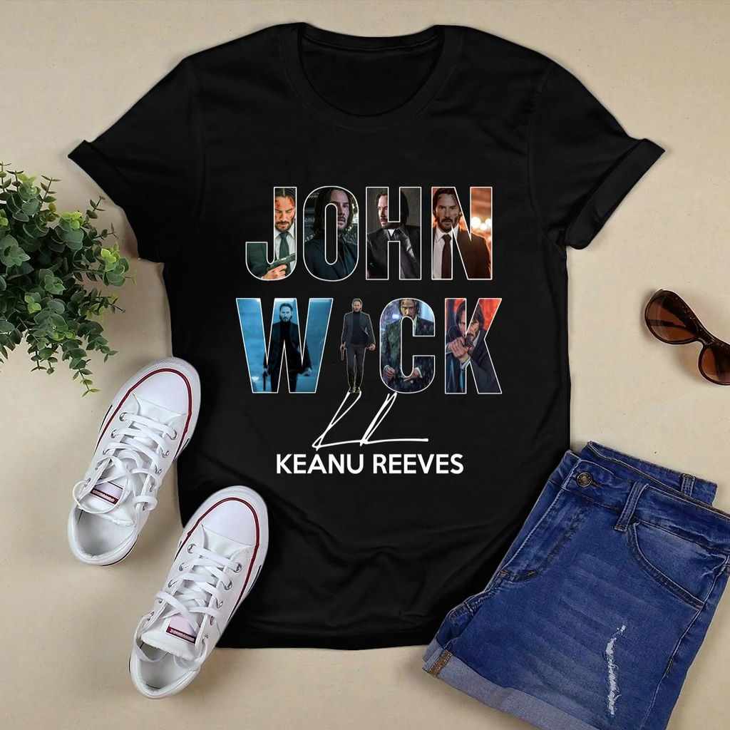 John Wick Keanu Reeves Signature Shirt