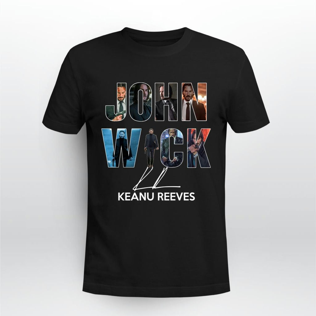 John Wick Keanu Reeves Signature Shirt