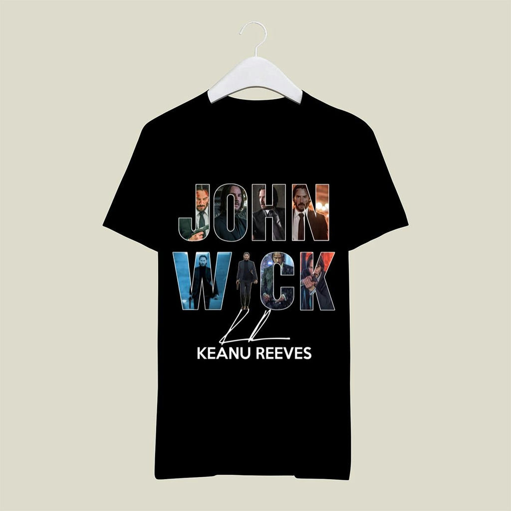 John Wick Keanu Reeves Signature Shirt