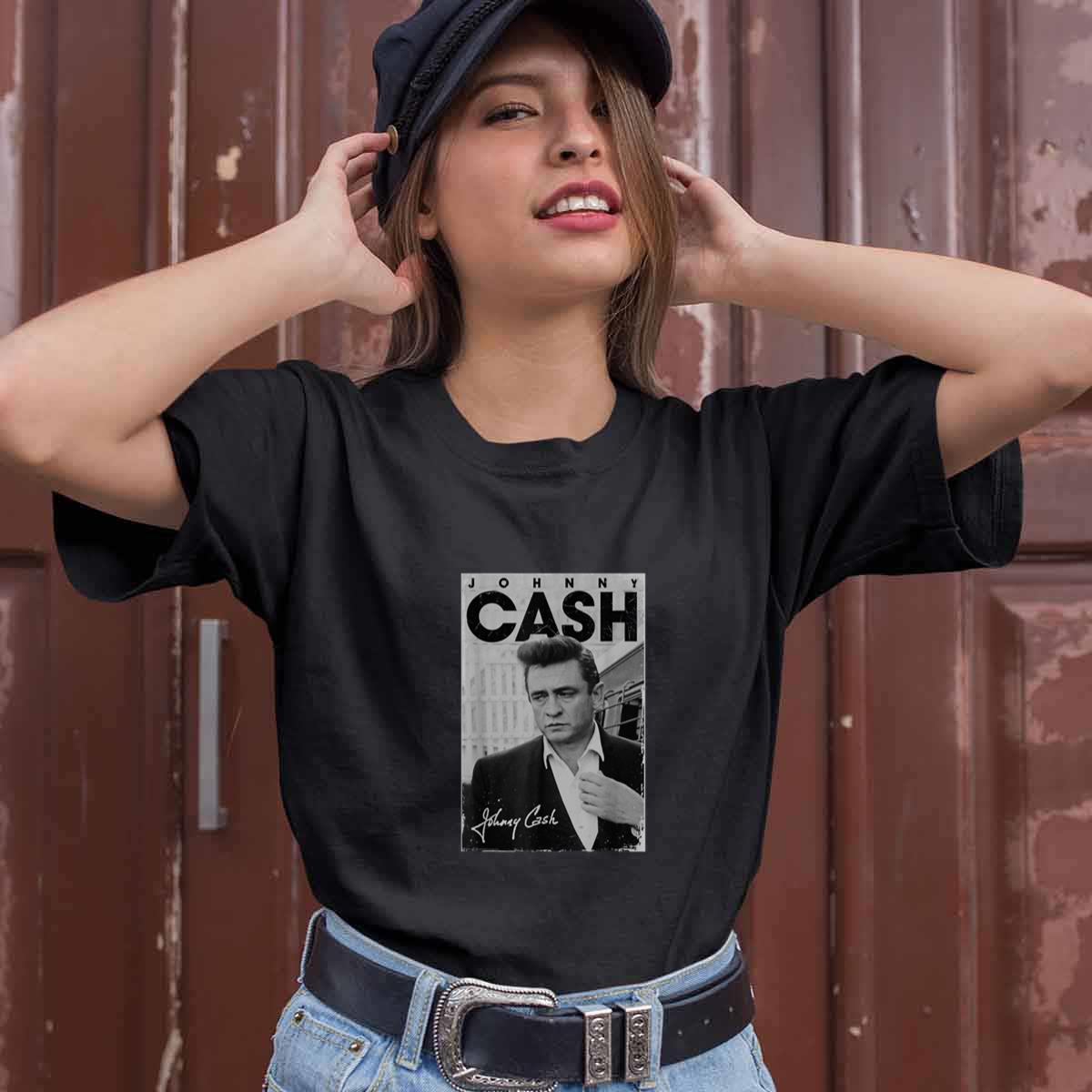 Johnny Cash Signature T Shirt