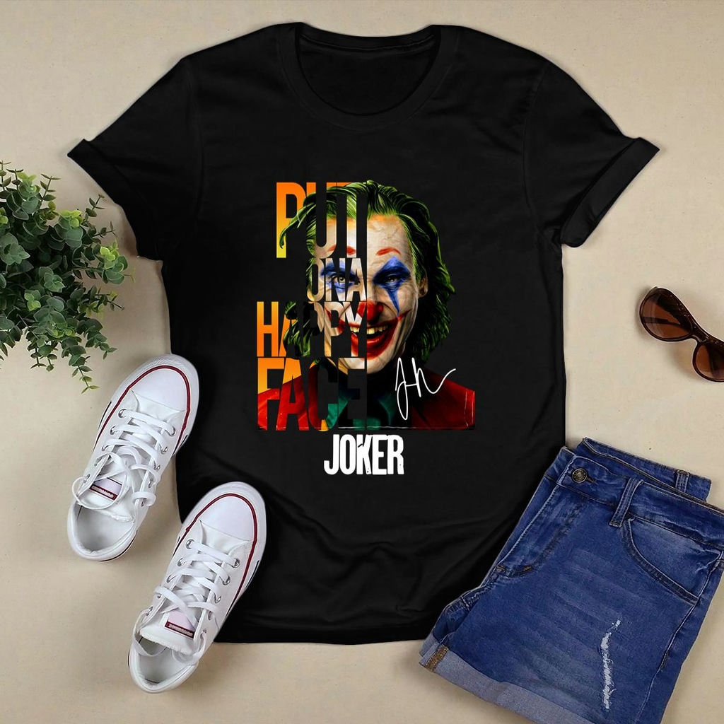 Joker Put On A Happy Face Signature Shirt