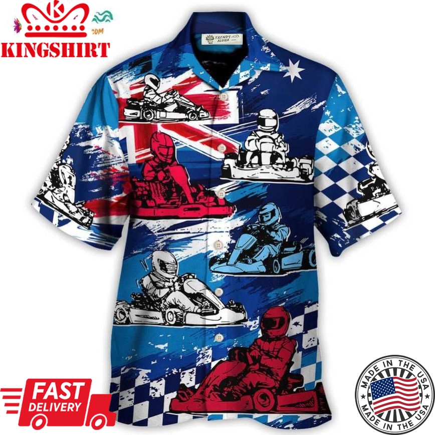 Kart Racing Winner Champion Hawaiian Shirt