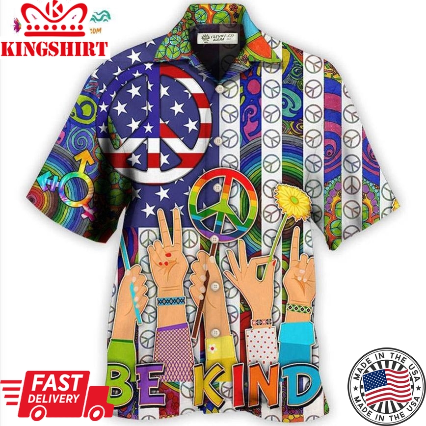 Lgbt Be Kind Style Hawaiian Shirt