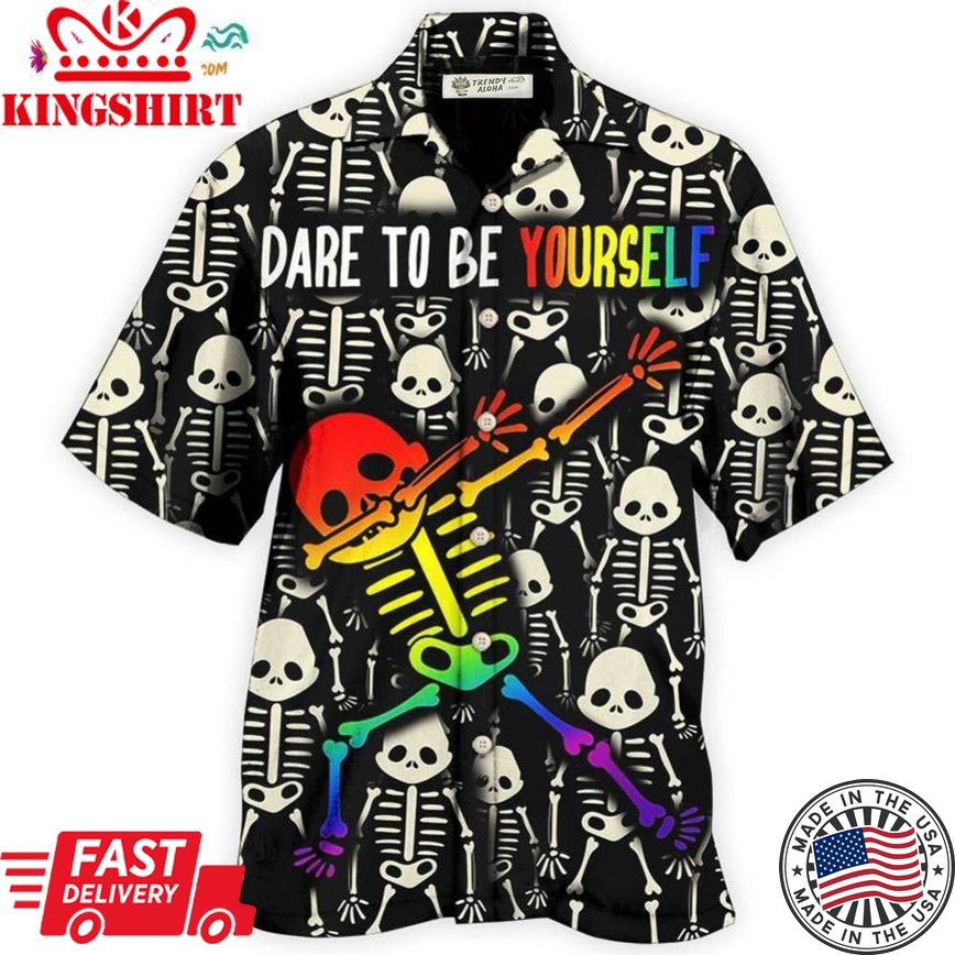 Lgbt Dare To Be Yourself Style Hawaiian Shirt