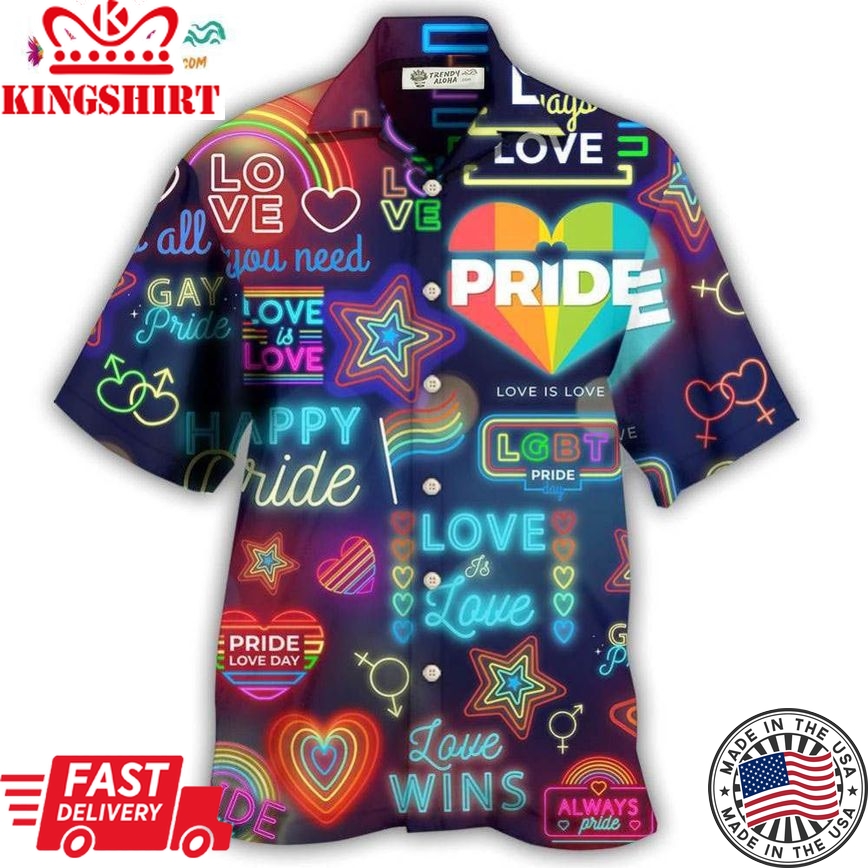 Lgbt Love Has No Gender Hawaiian Shirt